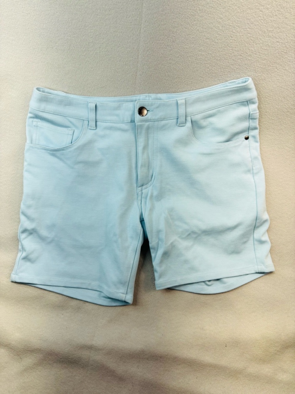 Steele 30 Men's Light Blue Athletic Shorts - Casual Stretch Fit